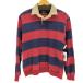 L.L.Bean( L e рубин n) 80s USA производства Rugger рубашка мужской JPN:L б/у б/у одежда 0906