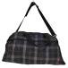 EAST BOY( East Boy ) tartan проверка сумка "Boston bag" мужской надпись нет б/у б/у одежда 1242