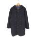 hiromichi nakano( Hiromichi Nakano ) шерсть полупальто "даффл коут" мужской JPN:M б/у б/у одежда 0723