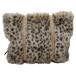 TSUMORI CHISATO( Tsumori Chisato ) CARRY кожа линия Leopard общий рисунок рука ba б/у б/у одежда 0907