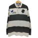 USED б/у одежда ( б/у полный gi) COTTON OXFORD 90S вышивка дизайн Rugger рубашка мужской б/у б/у одежда 0104