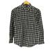 BROOKS BROTHERS( Brooks Brothers ) проверка кнопка down рубашка мужской JPN:M б/у б/у одежда 0324