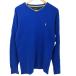 POLO RALPH LAUREN(�|�������t���[����) �|�j�[�h�J �R�b�g�� �T�[�}�� V�l�b�N L/S ���� �Ò� 0923