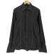 KENZO HOMME( Kenzo Homme ) стежок дизайн соотношение крыло кнопка постоянный цвет L/S рубашка men б/у б/у одежда 0620