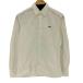 MAISON KITSUNE( mezzo n лисица ) Logo вышивка L/S кнопка down рубашка мужской 39 б/у б/у одежда 0925