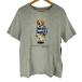 POLO RALPH LAUREN(�|�������t���[����) �|���x�A �O���t�B�b�N�v�����gT�V���c �����Y  ���� �Ò� 0424