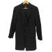 ZARA( Zara ) итальянский шерсть Blend Пальто Честерфилд мужской import:S б/у б/у одежда 0643