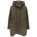 BURBERRY LONDON( Burberry London ) с капюшоном . Zip выше хлопок отложной воротник ko- б/у б/у одежда 1002