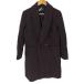Paul Smith BLACK( Paul Smith черный ) шаль цвет двойной breast Пальто Честерфилд б/у б/у одежда 0447
