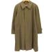 BURBERRYS( Burberry z) 90S темно-синий бирка подкладка noba проверка подкладка имеется пальто с отложным воротником б/у б/у одежда 0122