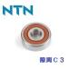  crevice C3 NTN 6205LLUC3 contact type rubber shield inside diameter 25mm