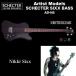�V�F�N�^�[ SCHECTER �x�[�X / SCHECTER SIXX BASS AD-NS SBK �A�[�e�B�X�g���f�� NIKKI SIXX �j�b�L�[ �V�b�N�X �T�e���u���b�N ��������