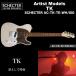  Schecter электрогитара / TK(. как час дождь ) модель SCHECTER AC-TK-TE-WH/SIG Telecaster * модель бесплатная доставка 