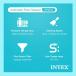 /������/INTEX �C���e�b�N�X �f���b�N�X ���� �v�[�� �o�L���[�� �v�[���N���[�i�[ �|���@ �S�~�z�� ��^�v�[�� �N���[�i�[ �N���[�j���O �v�[���|�� �֘A�摜3