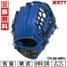 [ замена в оба конца бесплатная доставка ] бейсбол перчатка ребенок правый бросание Z ZETT подросток для софтбола Grand герой круговой перчатка M 4 год сырой 5 год сырой BJGB76545F type установка возможность (G)