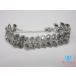  Swarovski SWAROVSKIba long leaf узор дизайн серьги silver gray crystal rhodium металлизированный [ б/у ]ba3560