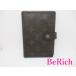  Louis Vuitton LOUIS VUITTON монограмма Agenda PM обложка для записной книжки R20005 6 дыра органайзер кейс [ б/у ] bc1743