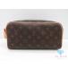  Louis Vuitton LOUIS VUITTONdop комплект монограмма дорожная сумка ручная сумка M44494 PVC кожа [ б/у ][ бесплатная доставка ]bc2287