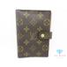  Louis Vuitton LOUIS VUITTON монограмма Agenda PM обложка для записной книжки R20005 6 дыра органайзер кейс ske Jules .[ б/у ]bc2395