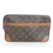  Louis Vuitton LOUIS VUITTON клатч монограмма темно синий pie-nyuM51845 Brown PVC кожа LV Logo [ б/у ][ бесплатная доставка ]bk10095