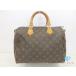  Louis Vuitton LOUIS VUITTON монограмма speedy 30 M41526 LV Logo PVC кожа Brown ручная сумочка [ б/у ][ бесплатная доставка ]bk10143