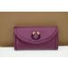  BVLGARY клатч Leo -ni лиловый кожа BVLGARI [ б/у ]bk1559