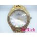 four bell FORBEL мужские наручные часы FB-1051M ракушка циферблат SS Gold ракушка кварц QZ часы [ б/у ] ht4112