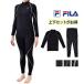 �R���v���b�V���� �g�b�v�X ���M���X FILA �t�B�� �㉺�Z�b�g�P�i �X�|�[�c �g���[�j���O ���f�B�[�X 316024 316025 M L LL ���[���֑�������