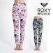  Roxy леггинсы женский почтовый заказ популярный новый продукт женщина симпатичный Jim спорт подарок подарок вода суша обе для скорость .UV cut принт рисунок чёрный M L ROXY RPT231512