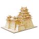  craft construction kit hand made handmade interior intellectual training body . kit adult child girl solid puzzle wooden ki-gu-mi Himeji castle 