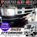  Isuzu 07 Forward T10 LED клапан(лампа) 3chip SMD 2 шт. комплект свет в салоне позиция лампочка подсветка номера задние фонари грузовик 