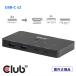  внутренний стандартный товар Club 3D KVM переключатель 2 ввод USB Type-C to HDMI 4K 60Hz (CSV-2512)