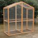  transparent . door holiday house large parakeet for bird bird . breeding cage small animals pet pine. tree bird chicken duck ... outdoors turning-over prevention construction type . corrosion material 
