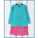 Good On  åɥ ܡȥͥåإԡ  ꡼   L/S Boat Neck One Piece / Emerald Cherry Pigment Dye