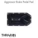 THRASHIN SUPPLY*AGGRESSOR педаль тормоза накладка черный TSC-2220-1*1611-0105 Harley 