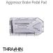 THRASHIN SUPPLY*AGGRESSOR педаль тормоза накладка хром TSC-2220-3*1611-0108 Harley 