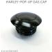B.E.R CUSTOM PARTS* pop up газ колпак * черный BER-7002 Harley 