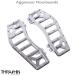 THRASHIN SUPPLY* touring *AGGRESSOR пол панель хром TSC-2219-3*1621-1238 Harley 