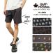 gym master Gym Master UL-GRID happy краска шорты супер-легкий скорость .. "дышит" общий рисунок короткий хлеб укороченные брюки шорты мужской женский G733736 почтовая доставка соответствует 