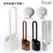 туалет очиститель щетка 2 модель с футляром пустой средний место хранения float покрытие туалет . царапина присоединение нет очиститель & щетка одиночный товар есть float туалет уборка модный сделано в Японии 