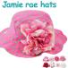 ジェイミーレイハット サンハット ベビー・キッズ サンハット Jamie Rae Hats ベビー帽子 ベビー 日よけ お花 メール便送料無料