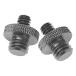  универсальный 1/4" мужской -3/8" мужской камера винт двойной head stud фотосъемка для винт винт адаптер многоцелевой 2 шт se