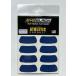 EYEBLACK Football Baseball Softball color Eye Black Strips, 12 strips (6 Pairs) (Navy)