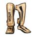 VENUM нога защита ELITE SHIN GUARDS ( Gold × черный ) VENUM-1394-449 // щитки кикбоксинг 