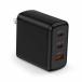 65W ��®���Ŵ� usb-c ���Ŵ� Type-C ���󥻥�� (GaN����/3�ݡ���/USB-C*2��USB-A*1) MacBook Air��iPad P