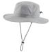 (Connectyle) мужской широкополая UPF 50+ шляпы для сафари водоотталкивающий рыбалка шляпа складной солнцезащитное средство b- колено 