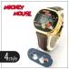DISNEY ミッキーマウス デジタル腕時計 レトロ風