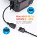 VISION MiniHDMI to HDMI �ϊ��A�_�v�^ HDMI2.0�Ή� �R���o�[�^ �P�[�u�� 1080P 4K 60Hz 16cm �I�X-���X 261031 �֘A�摜1