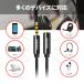 VISION �I�[�f�B�I �����P�[�u�� �����R�[�h 4�� 3.5mm �w�b�h�Z�b�g �C���z�� �X�e���I�~�j �v���O �W���b�N �����b�L AUX �I�X-���X 2m �֘A�摜3
