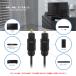 ���f�W�^���P�[�u�� 1.5m TOSLINK ���p�^ �I�X �I�X OPTICAL S/PDIF �I�[�f�B�I�P�[�u�� �e���r �T�E���h�o�[ VISION �֘A�摜1